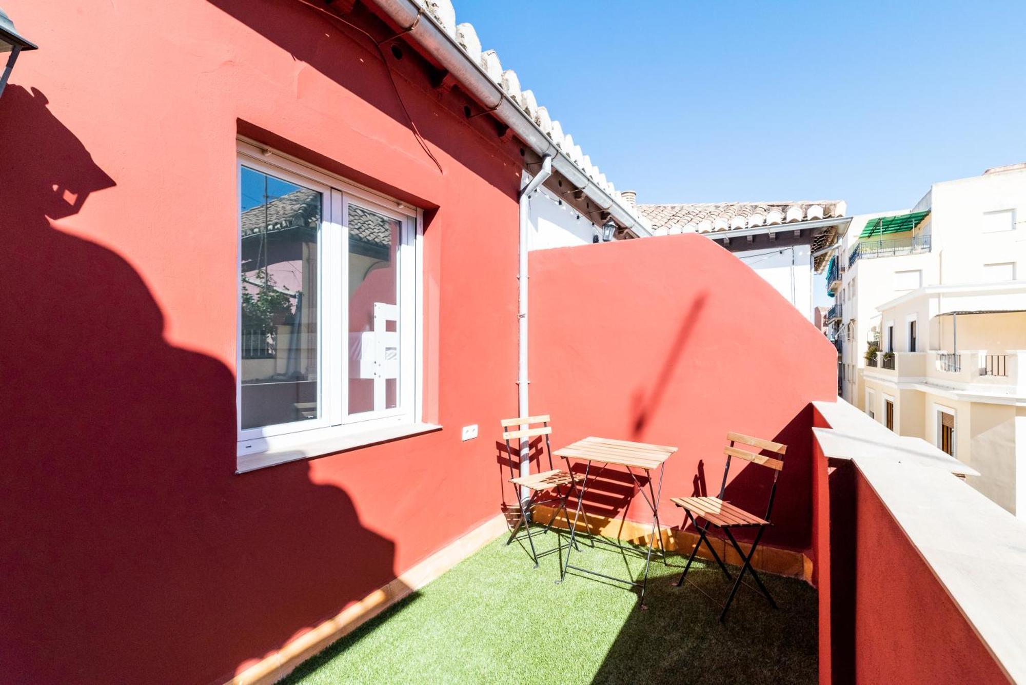 Wekey Homes San Miguel Con Patio, Centro Ciudad Granada Bagian luar foto